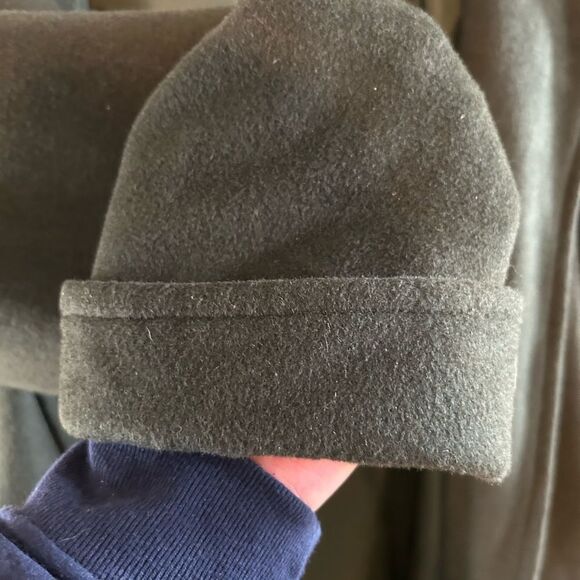 Jessica London Classic Wool Kelly Green Hooded Toggle Overcoat 16 - Picture 7 of 13